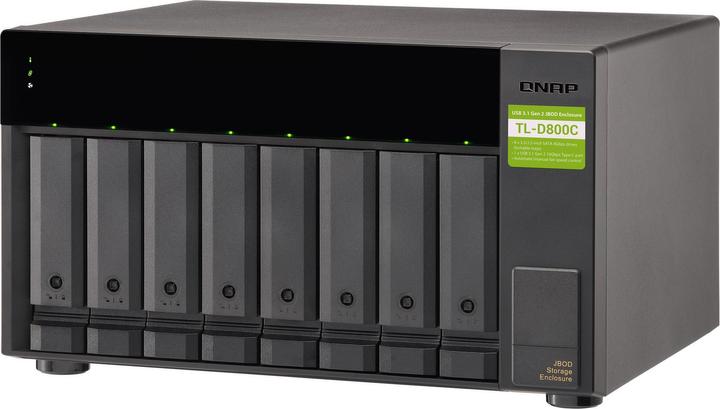 Actual product image QNAP TL-D800C Expansion Unit