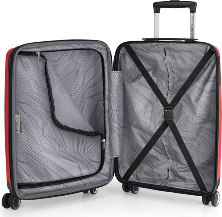 Immagine prodotto Gabol Set di valigie Kume a 4 ruote 3 pezzi (182 l, XL (da 115l))