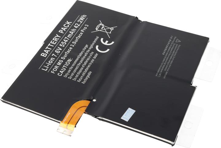 Immagine prodotto AccuCell Batteria Microsoft Surface 3, Surface Pro 3, 1577-9700, MS011301-PLP22T02