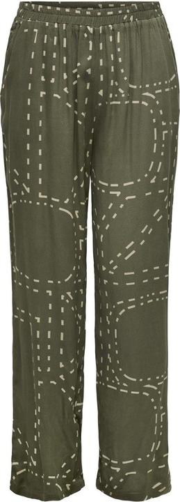 Only CARPHOEBE Normal geschnitten Hose mit weitem Beinschnitt Hose mit weitem Beinschnitt