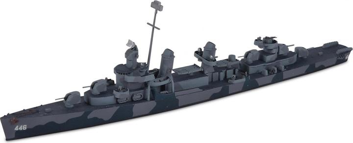 Actual product image Tamiya 1:700 US DD445 Fletcher Destroyer WL