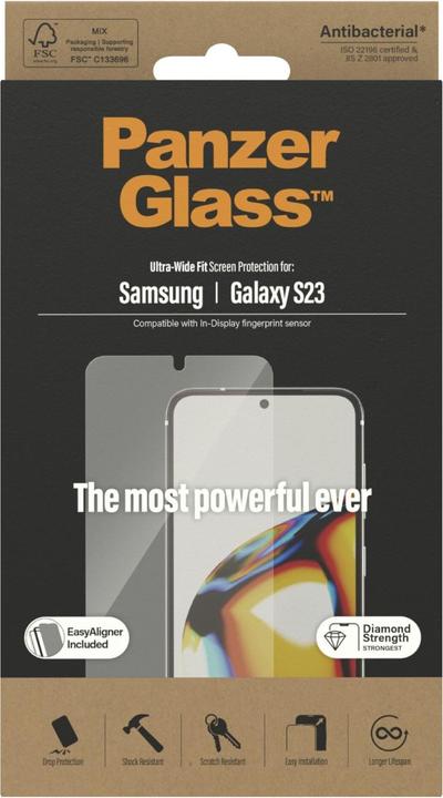 Immagine prodotto PanzerGlass Ultra Wide (1 Pezzo/i, Samsung Galaxy S23)