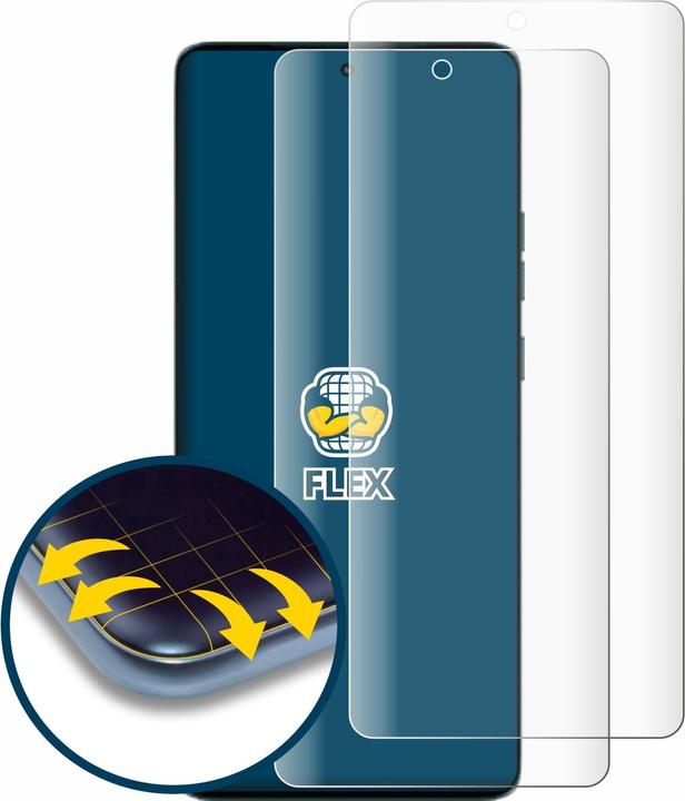 Actual product image BROTECT Full-Screen Protector (2 Piece, Motorola Edge 50)