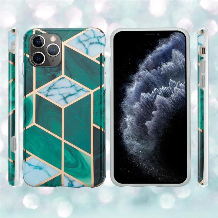 Actual product image Cadorabo IMD TPU Colorful Marble Cover (Apple iPhone 11 Pro)