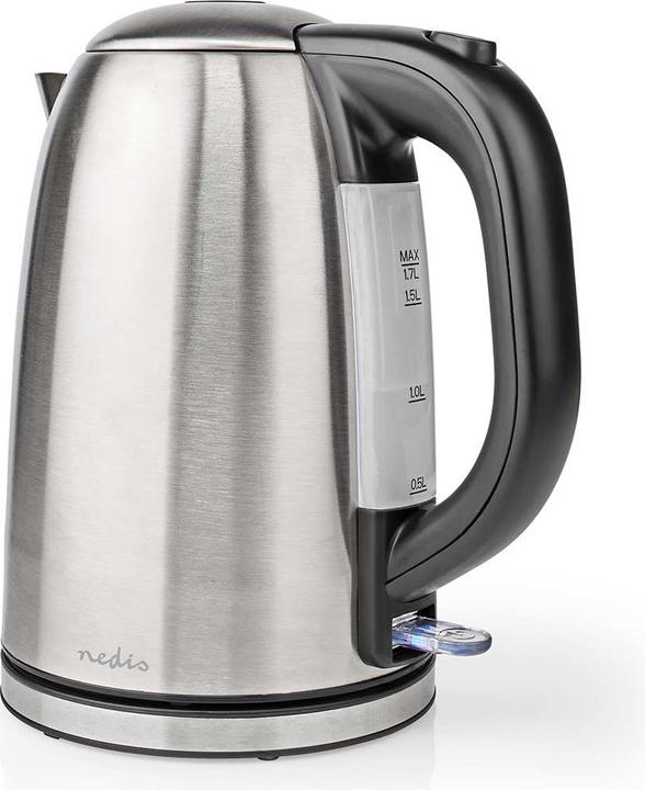 Produktbild Nedis Wasserkocher - 360°-Drehsockel - Verdecktes Heizelement - Strix-Regler - Trockengehschutz - (1.70 l, EU-Stecker)