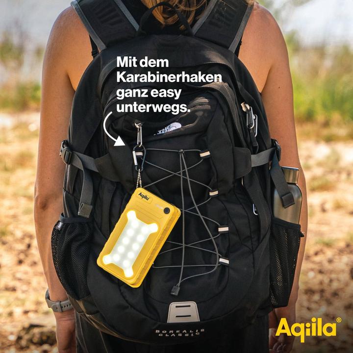 Actual product image Aqiila Powerbird BS10 - solar powerbank 10000 mAh (10000 mAh, 20 W, 37 Wh)