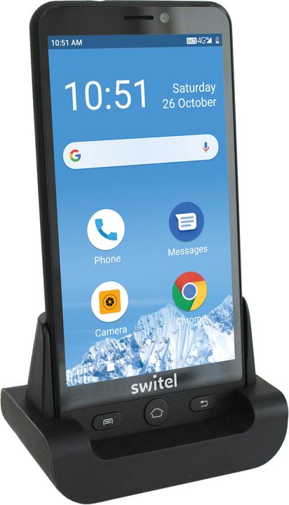Actual product image Switel VS700 (16 GB, Black, 5.50", Single SIM, 13 Mpx, 4G)