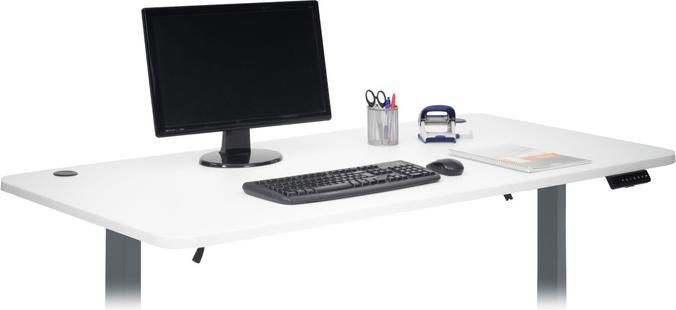 Produktbild Swisshandel24 Tischplatte für Schreibtische, Schreibtischplatte, 160x80cm weiss (160 x 80 cm)