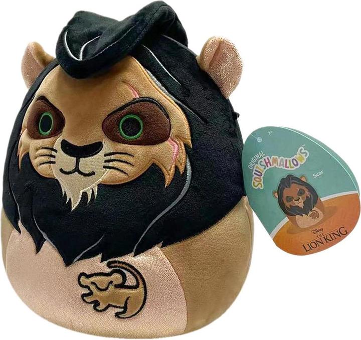 Image du produit Squishmallows Le roi lion Scar, 20cm (Disney Lion King) (20 cm)