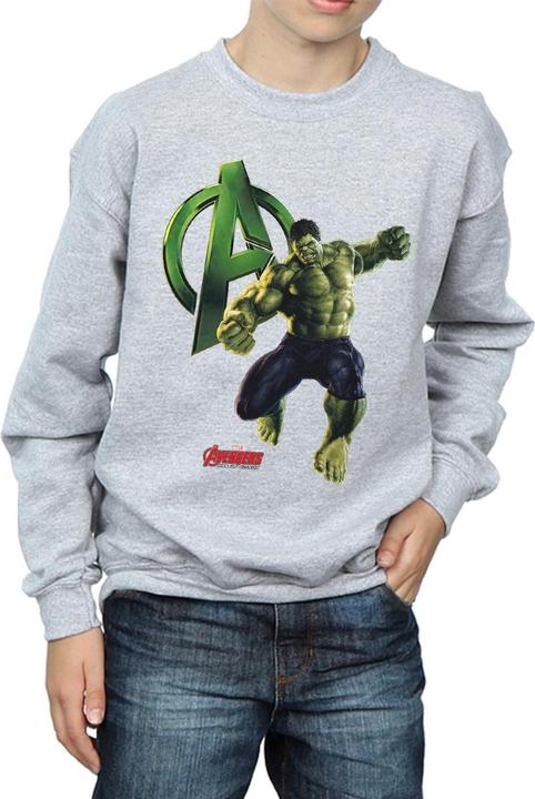 Image du produit - Sweat HULK POSE - Garçon (128)