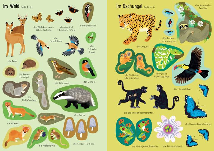 Immagine prodotto Il mio libro di adesivi di sempre: Animali del mondo