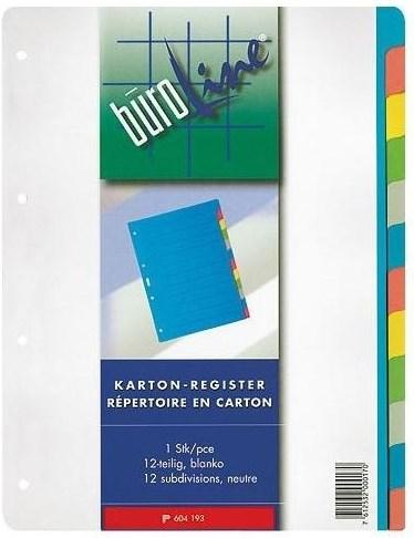 Immagine prodotto BüroLine Registro vuoto A4 - cartone multicolore
