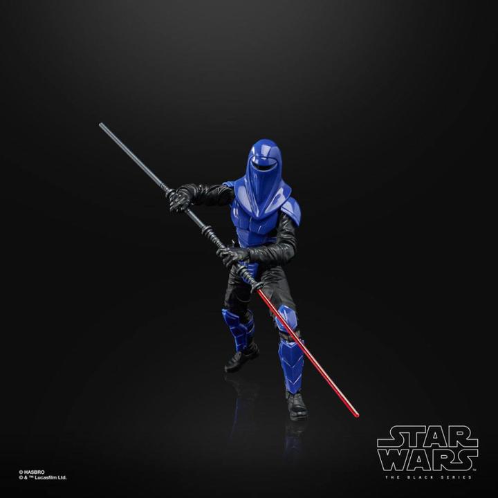 Actual product image Hasbro Star Wars: The Force Unleashed Black Series Gaming Greats Imperial Senate Guard Exclusive