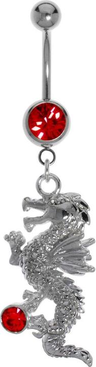 Produktbild Bijouteria Bauchpiercing (Chirurgenstahl 316L, Kristall, Messing rhodiniert)