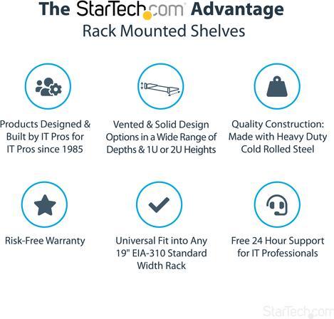 Image du produit StarTech étagère Pour Armoire De Serveurs
