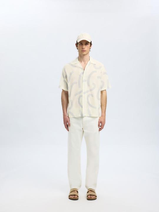 Produktbild Selected Homme Print Kurzarmhemd (S)