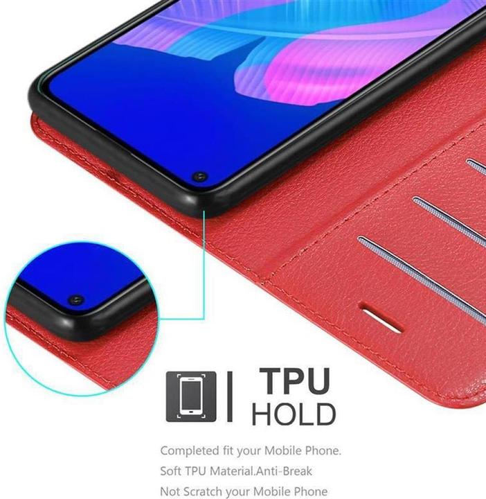 Produktbild Cadorabo Book mit Standfunktion Cover (Huawei P40 Lite E)