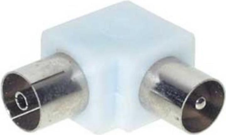 Produktbild Shiverpeaks S/CONN maximum connectivity Koaxial-Winkeladapter, Stecker auf Kupplung (Antennenkabel)