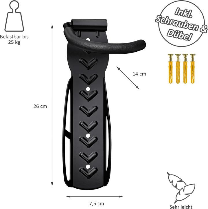 Immagine prodotto Wellgro Set di supporti da parete Velo
