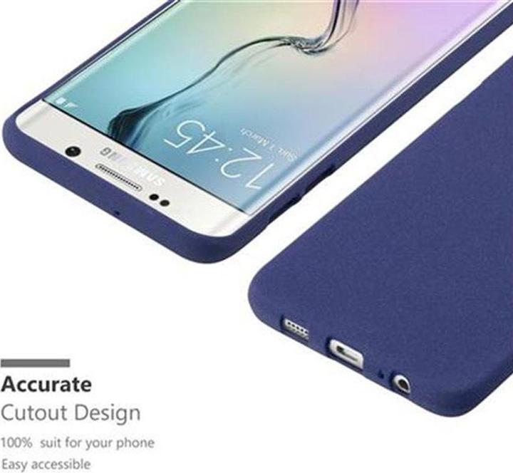 Actual product image Cadorabo TPU Frosted Cover (Samsung Galaxy S6 Edge)