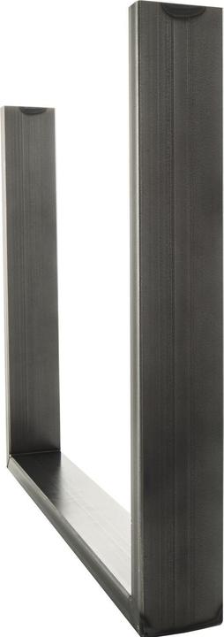 Produktbild Simausrom Bankkufe Bankgestell 430x403,5mm Bankbeine Schwarzstahl schutzlackiert