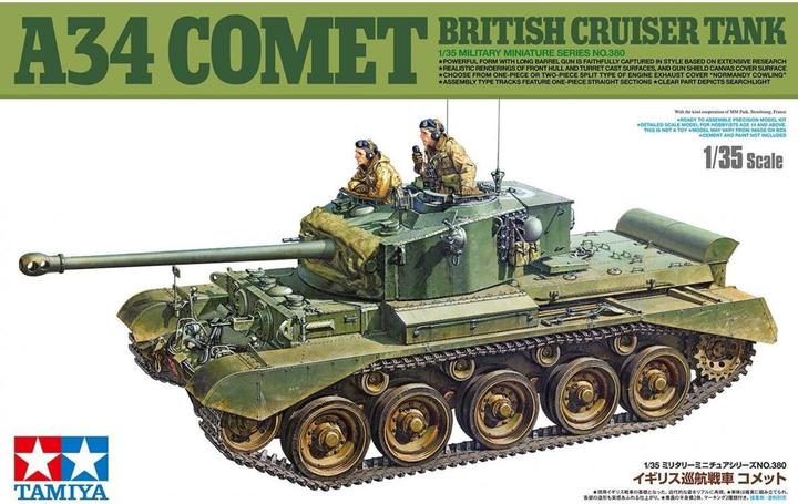 Image du produit Tamiya 1/35 British Cruiser Tank A34 Comet