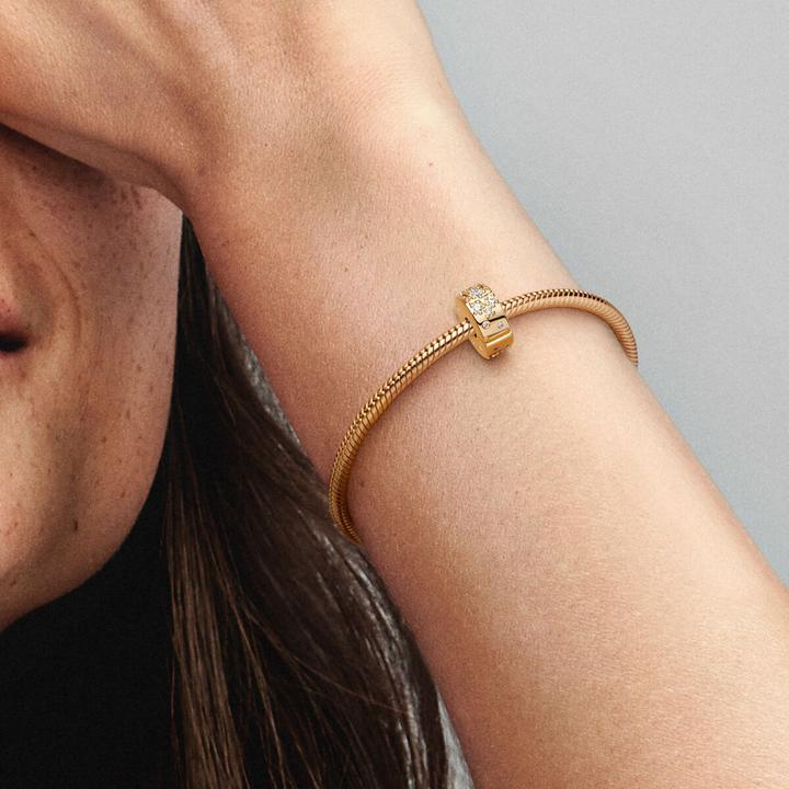 Produktbild Pandora Milchstrasse Clip Charm (Metall, Vergoldet)