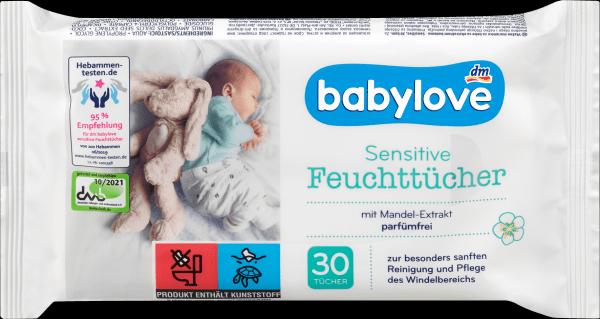 Actual product image dm babylove Sensitive (30 Piece)