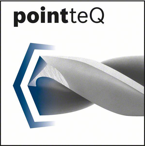 Image du produit Bosch Professional Zubehör HSS PointTeQ Forets hexagonaux 6,0 mm, 10 pcs. (6 mm)