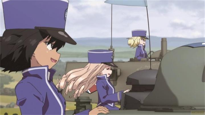 Actual product image Girls and Tanks: The Finale - Part 1 - Lim.Ed. (Collector's Slipcase) (Blu-ray) (Blu-ray, Japanese, German)