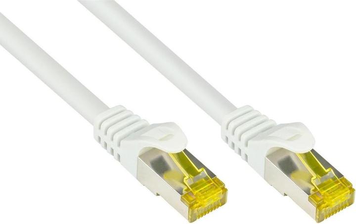 Image du produit Varia SO-36356 - Patchkabel Cat.7, S/FTP, 80m, weiss (S/FTP, CAT7, 80 m)