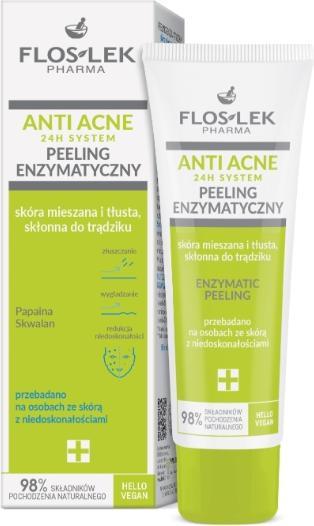 Immagine prodotto Floslek Peeling Enzimatico Anti-Acne 24H 50Ml (50 ml)