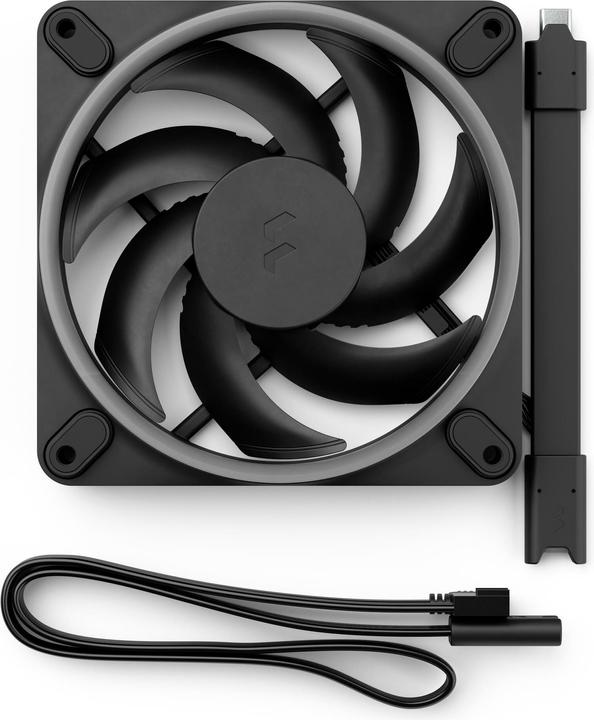 Image du produit Fractal Ventilateur de boitier Momentum RGB - 12cm (Noir) (120 mm, 1 x)