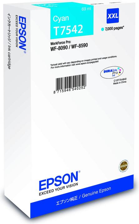 Epson Cartuccia d'inchiostro XXL ciano (C)