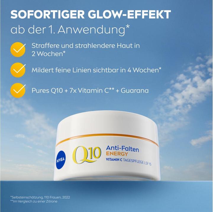 Actual product image NIVEA Q10plusC Energy (50 ml, Day cream, SPF 15)