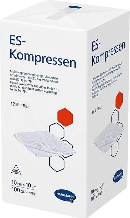 Actual product image Hartmann ES-Kompressen 16fach 10x10cm