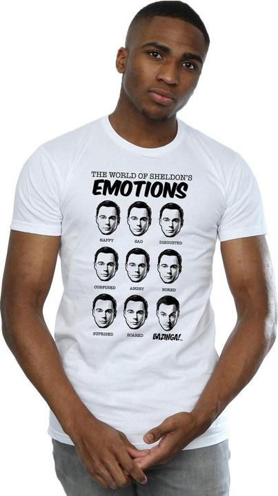 Immagine prodotto Dam Maglietta uomo Emotions Sheldon in cotone (L)