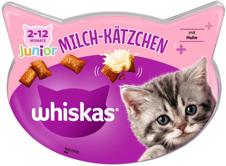 Image du produit Whiskas Friandises pour chats Lait-Chat Junior 2-12 mois 55 g (Junior, 55 g)