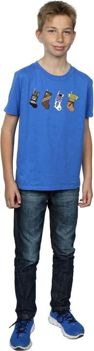Actual product image Star Wars Boys Christmas Stockings T-Shirt (140, 146)