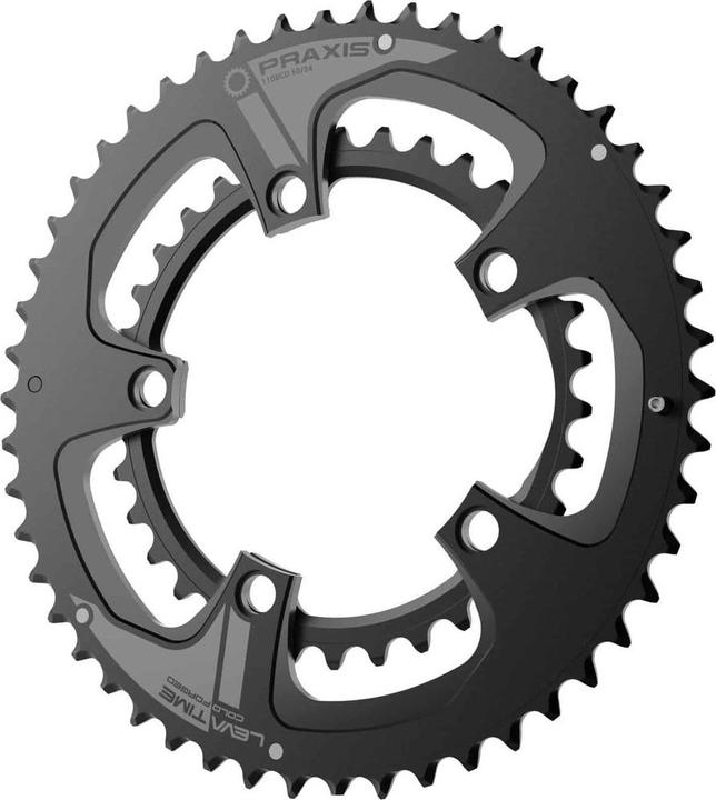 Praxis works Buzz Road Kettenblatt-Set, 5-Arm, 110 mm Lochkreis (50)