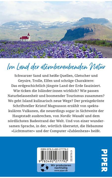 Produktbild Gebrauchsanweisung für Island (Deutsch, Kristof Magnusson, 2024)
