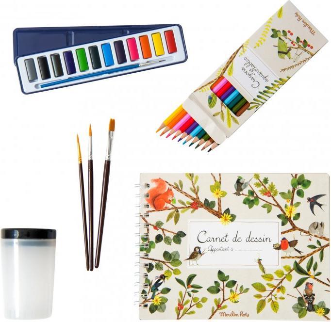 Produktbild Moulin Roty Aquarellmaler-Koffer, Le Jardin du Moulin