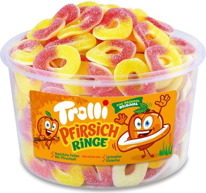 Trolli Pfirsichringe (1 Stk., 1200 g)