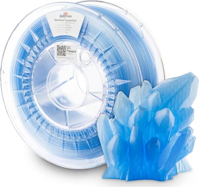 Immagine prodotto Filamento PLA Crystal Blue Horizon 1kg 1,75mm (PLA, 1.75 mm, Blu)