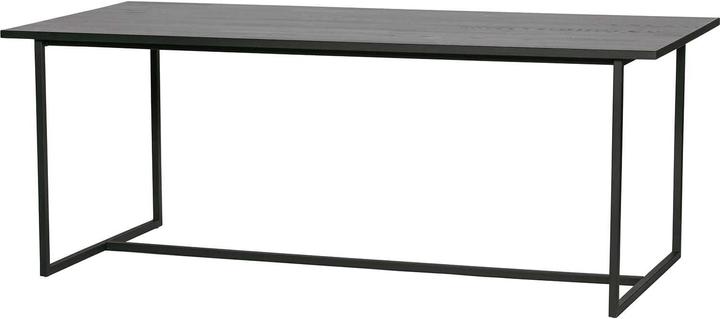 Actual product image Woood Wooden table James wood U-foot metal (76 x 200 x 90 cm)