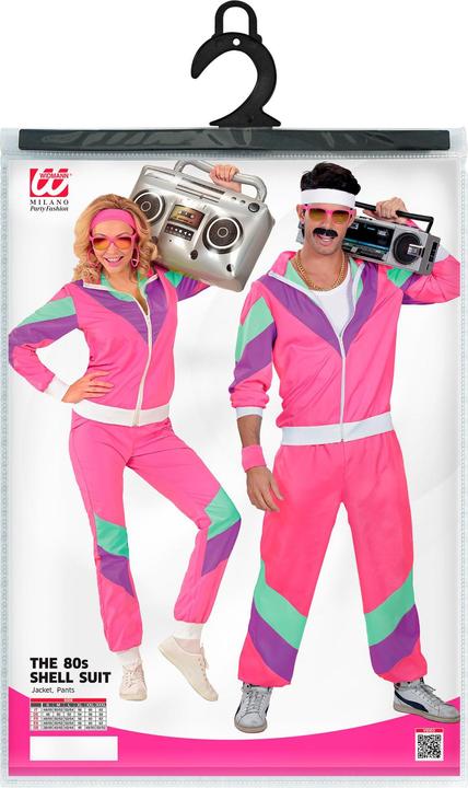Actual product image Widmann 80er Jahre Trainingsanzug (S)