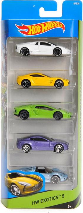 Image du produit Hot Wheels Assortiment de 5 coffrets cadeaux