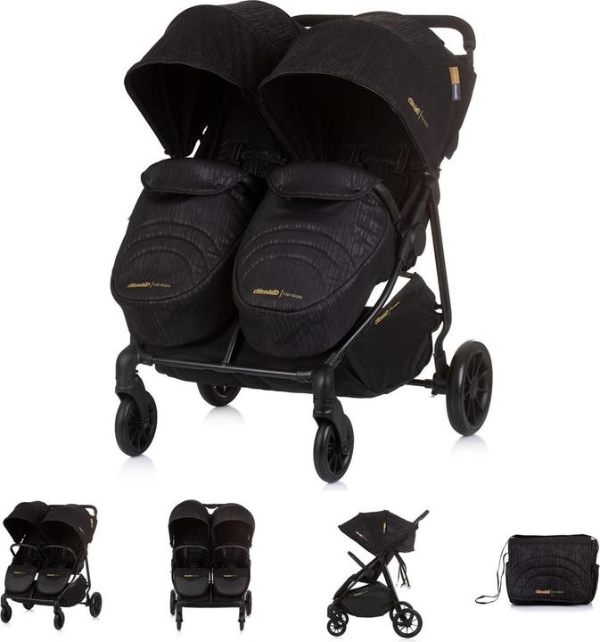 Actual product image Chipolino Top Stars twin pushchair