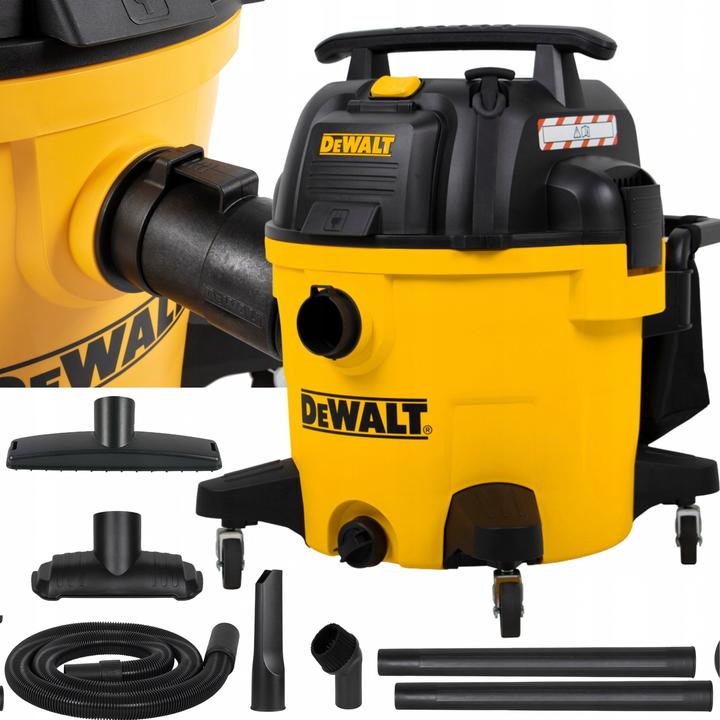 Produktbild DeWalt Odkurzacz sucho/mokro 34L z gniazd.elek AT-DXV34PTA (Nass-Trockensauger)
