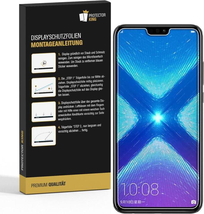 Produktbild Protectorking 6x Panzerfolie Anti-Shock matt entspiegelt (6 Stück, Honor 8X)